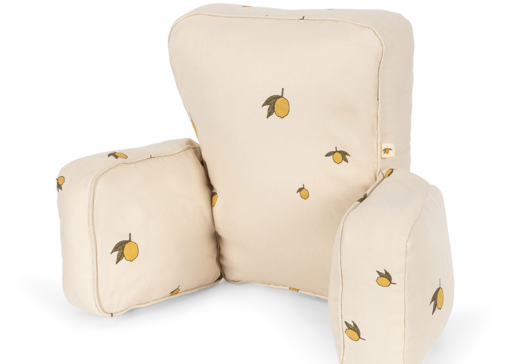 Konges Sløjd A/S Coussin et housse d'allaitement lemon