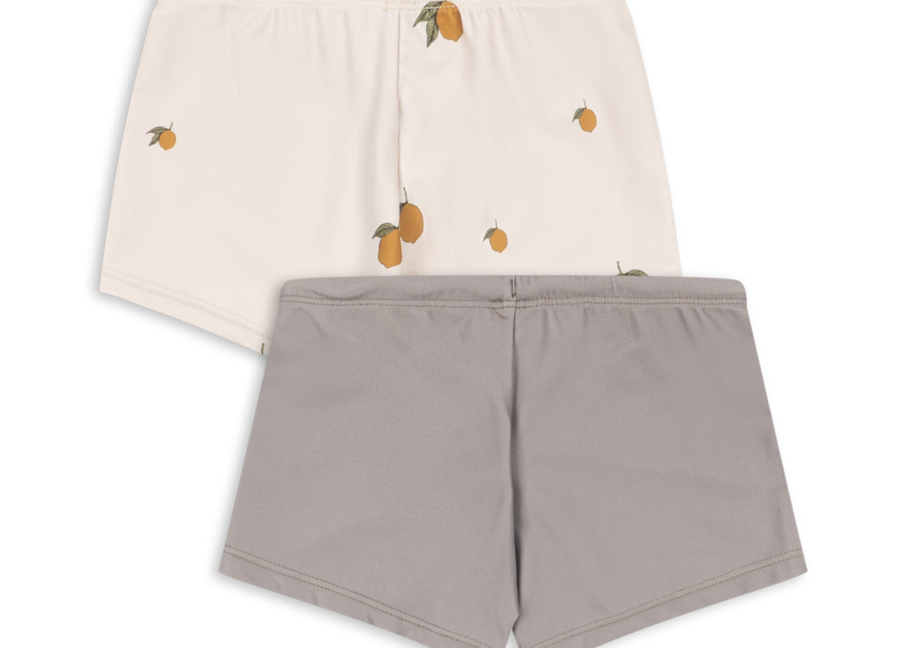 Konges Sløjd A/S SWIMSHORTS mon grand citron/laurel oak