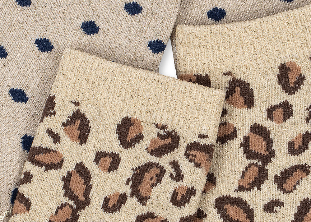 Konges Sløjd A/S Chaussettes leo/dot