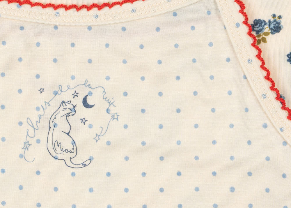 Konges Sløjd A/S Sous-vêtements blue kitty dot/tramonto