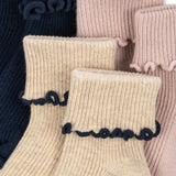 Konges Sløjd A/S Chaussettes navy/cream/blush