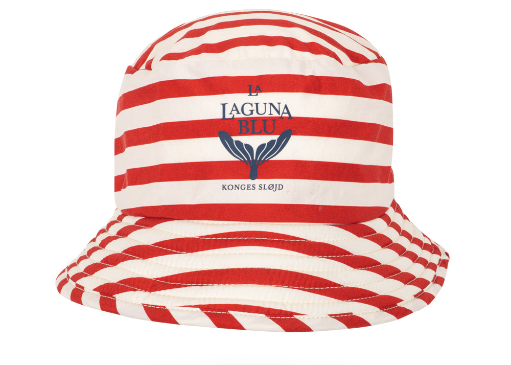 Konges Sløjd A/S UV SWIMHATS stripe rouge