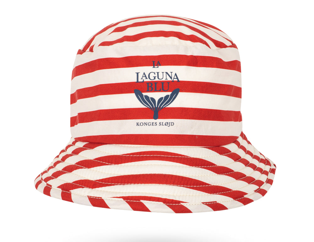 Konges Sløjd A/S UV SWIMHATS stripe rouge