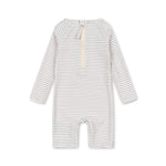 Konges Sløjd A/S UV ONESIES stripe bluie