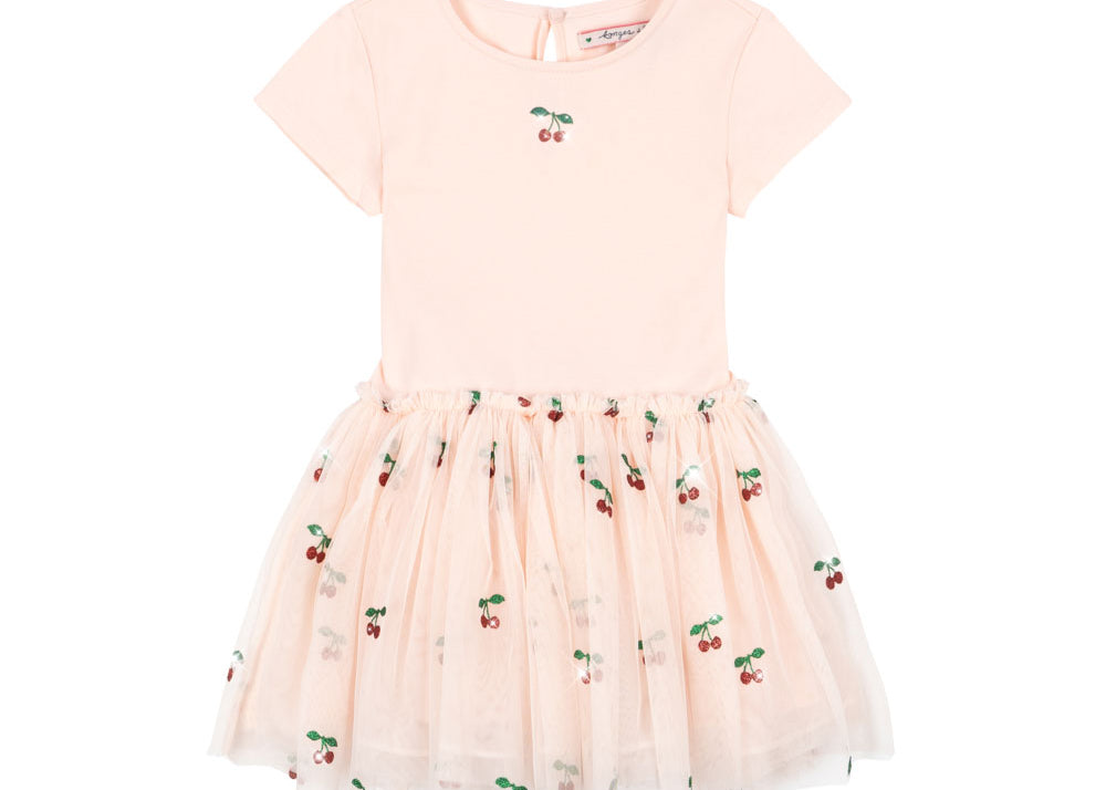 Konges Sløjd A/S WOVEN DRESSES cherry glitter