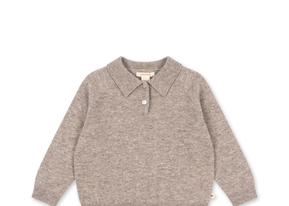 Konges Sløjd A/S Chemisiers - Tricot oatmeal melange