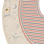 Konges Sløjd A/S BIBS stripe tricolore petit/cielo marino