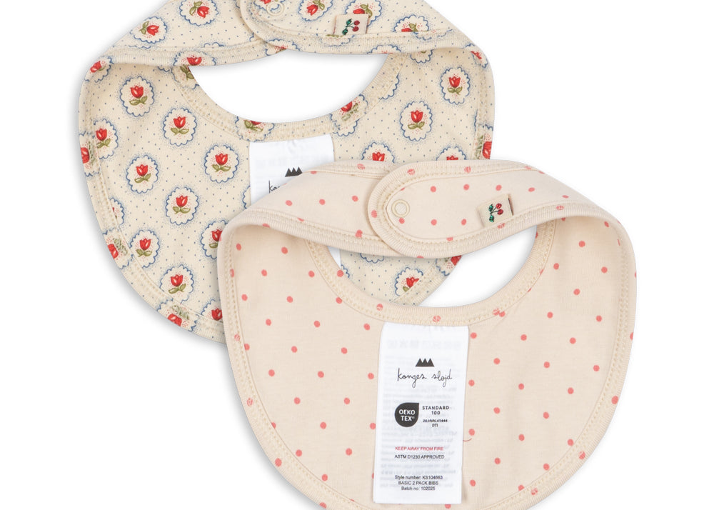 Konges Sløjd A/S Bandana bavoirs pirouette dot