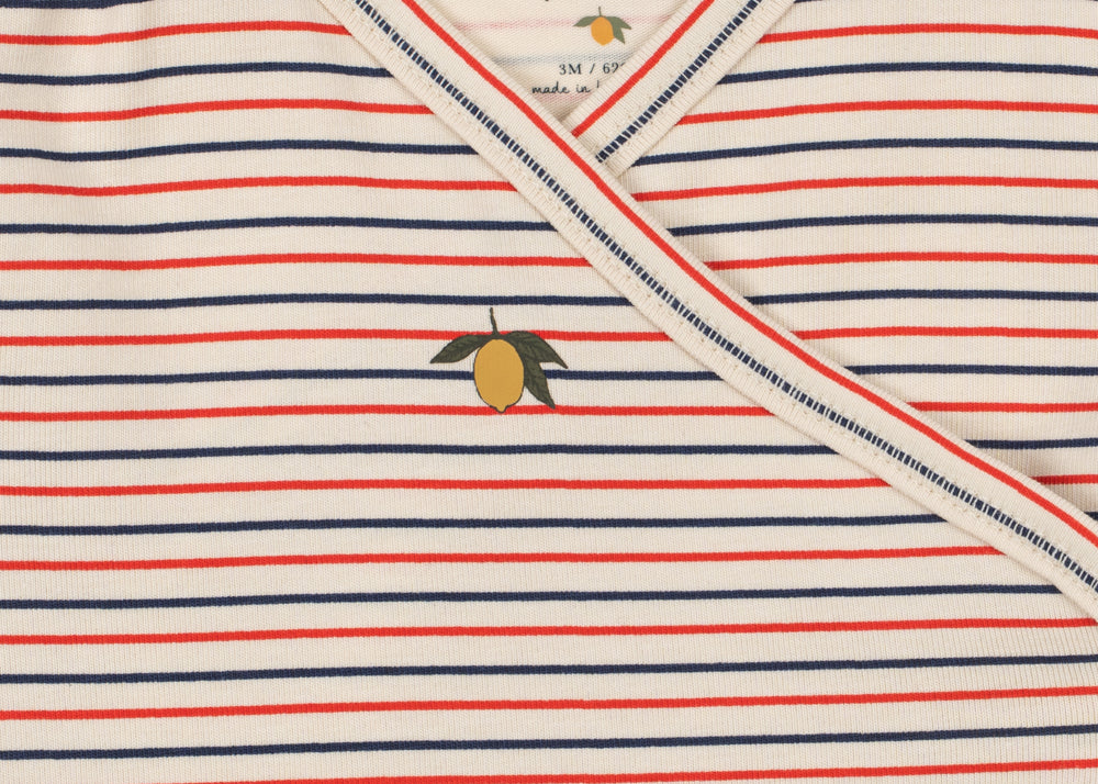 Konges Sløjd A/S ONESIES stripe tricolore petit