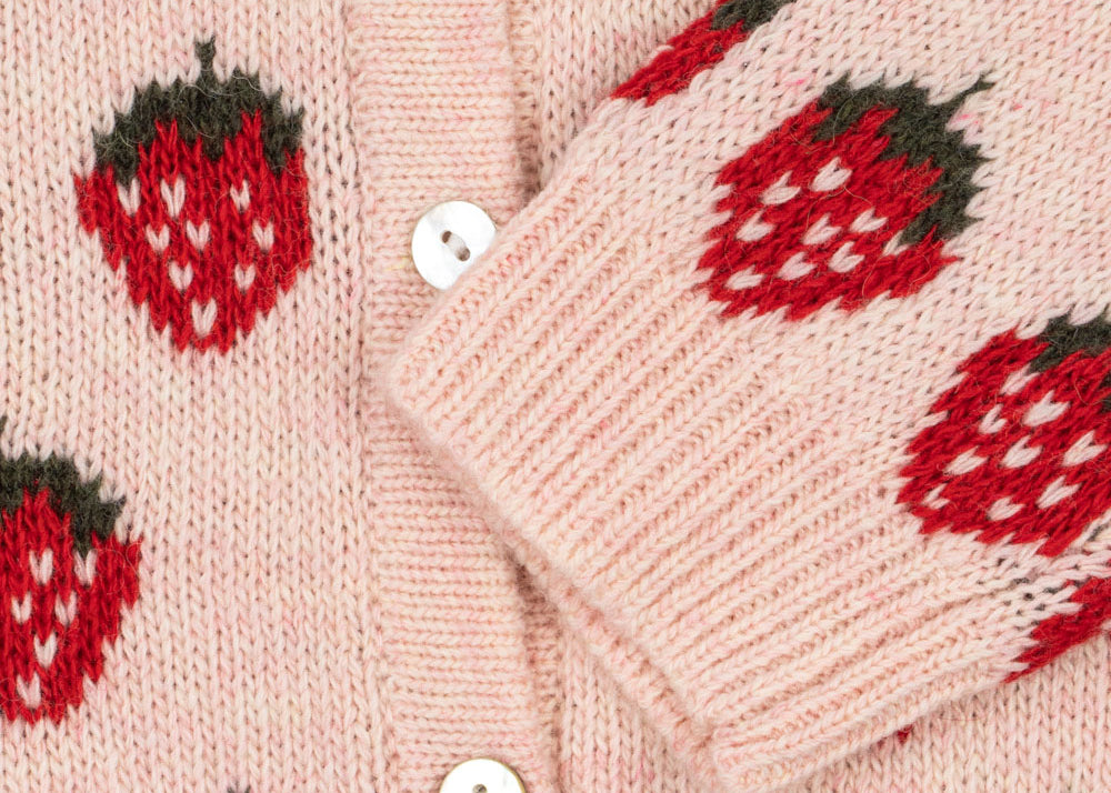 Konges Sløjd A/S Cardigans - Tricot strawberry