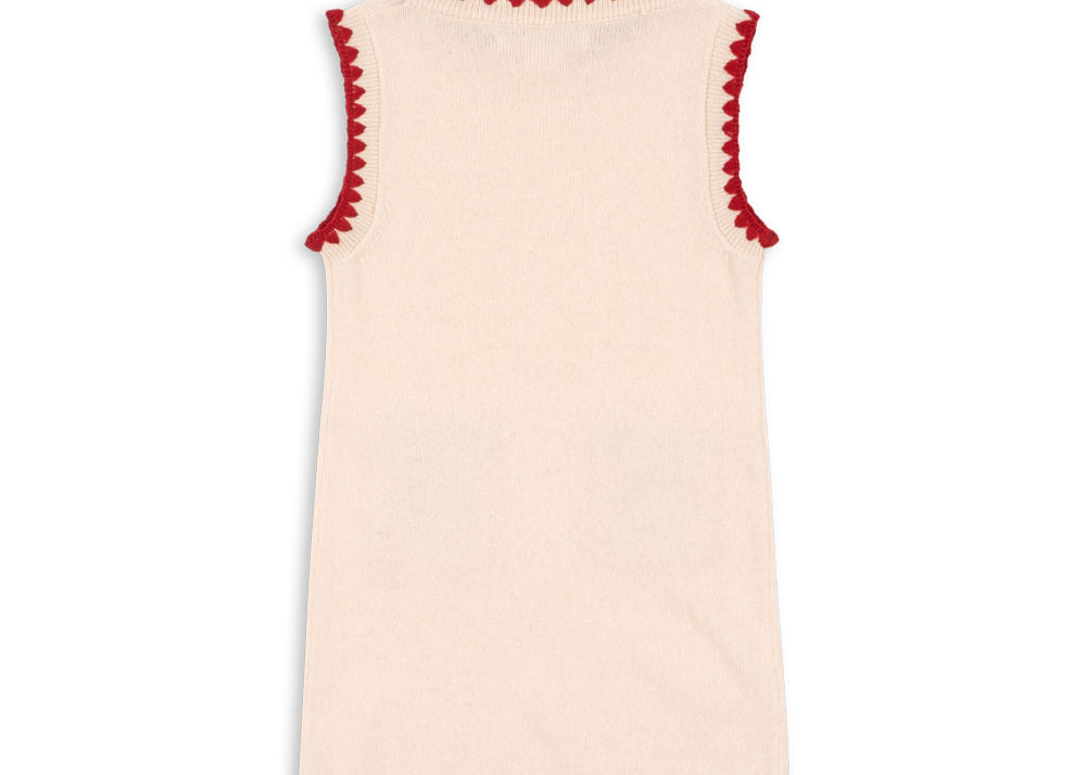 Konges Sløjd A/S KNITTED DRESSES buttercream