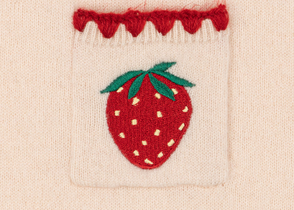 Konges Sløjd A/S KNITTED DRESSES buttercream