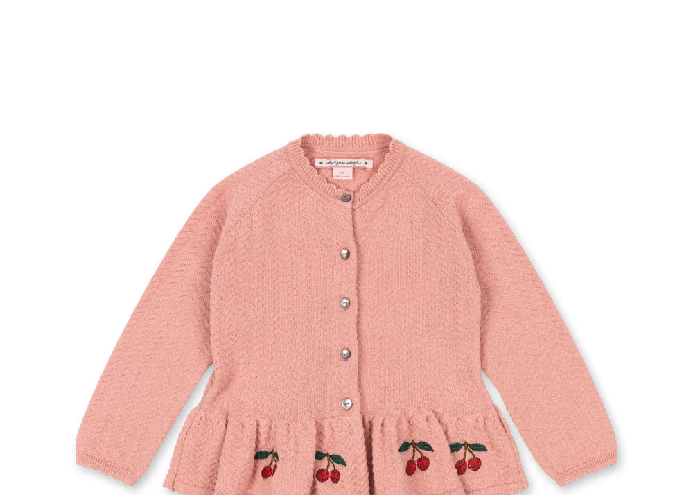 Konges Sløjd A/S Cardigans - Tricot rosette