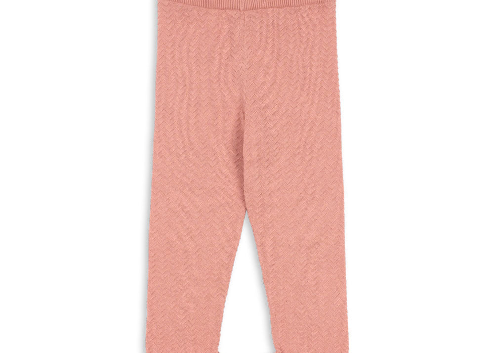 Konges Sløjd A/S Pantalons - Tricot rosette