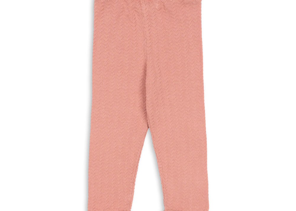 Konges Sløjd A/S Pantalons - Tricot rosette
