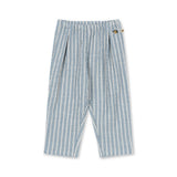 Konges Sløjd A/S WOVEN PANTS trio bleu stripe