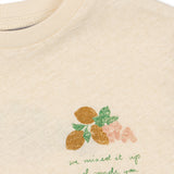 Konges Sløjd A/S JERSEY T-SHIRTS buttercream/juicy
