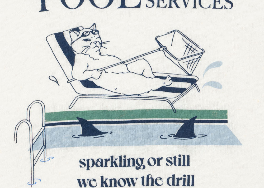 Konges Sløjd A/S JERSEY T-SHIRTS off white/piscina