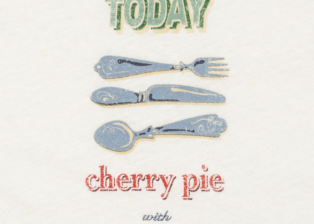 Konges Sløjd A/S JERSEY T-SHIRTS off white/on the menu