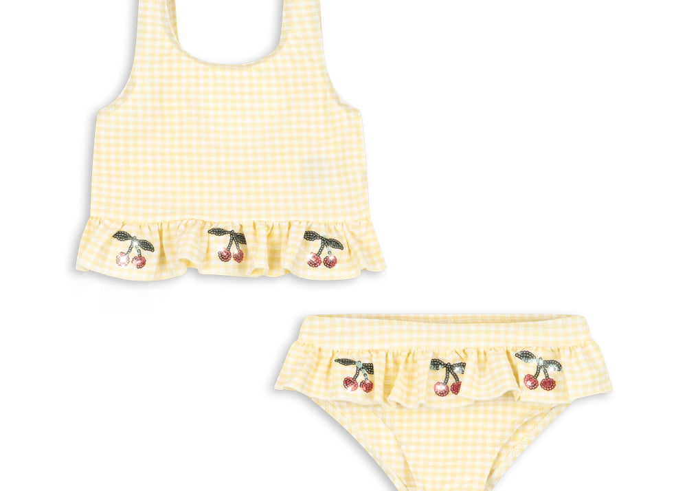 Konges Sløjd A/S BIKINIS banana almond check