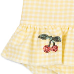 Konges Sløjd A/S SWIMSUITS banana almond check