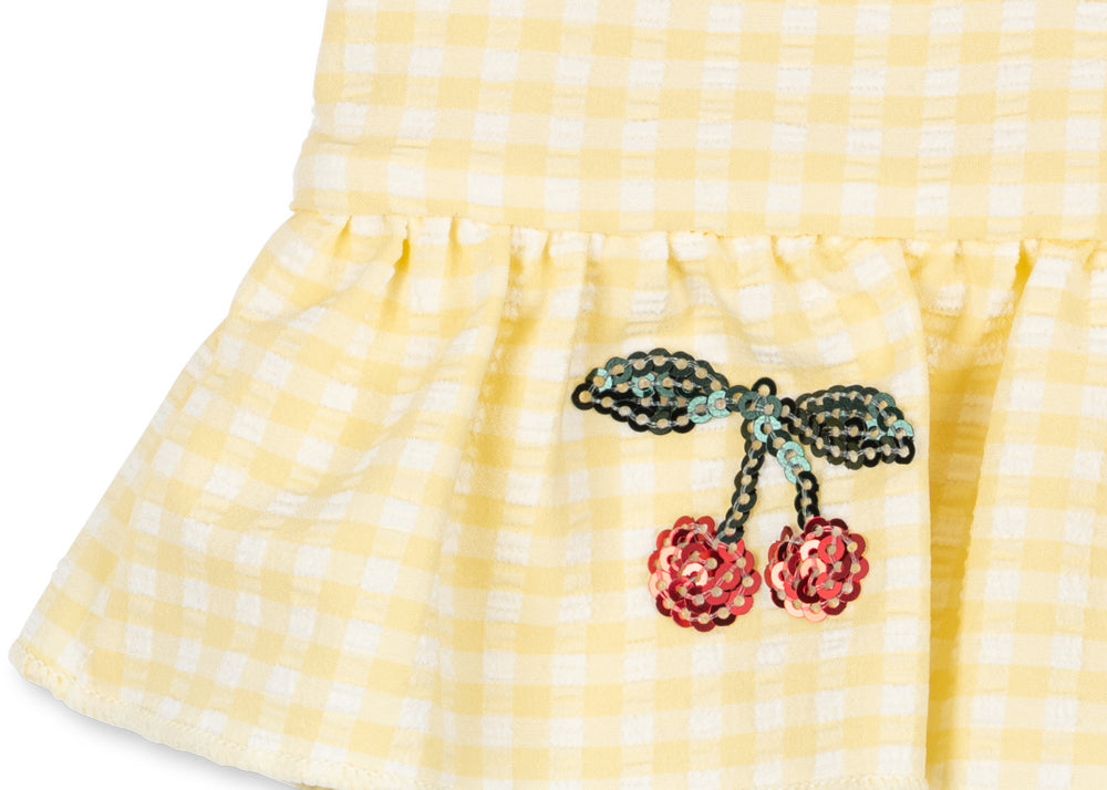 Konges Sløjd A/S SWIMSUITS banana almond check