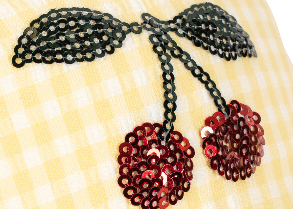 Konges Sløjd A/S UV SWIMHATS banana almond check