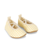 Konges Sløjd A/S UV SWIMSHOES banana almond check