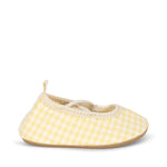 Konges Sløjd A/S UV SWIMSHOES banana almond check