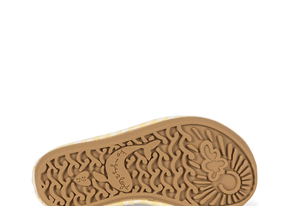 Konges Sløjd A/S UV SWIMSHOES banana almond check