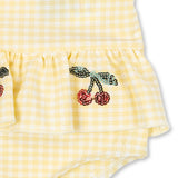 Konges Sløjd A/S SWIMSUITS banana almond check