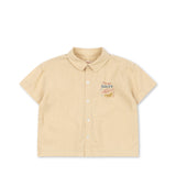 Konges Sløjd A/S WOVEN SHORT SLEEVE SHIRTS sea mist