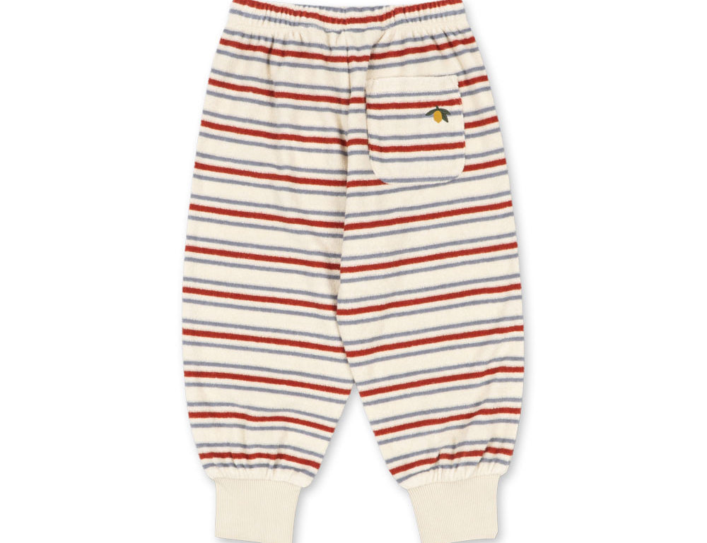 Konges Sløjd A/S JERSEY PANTS stripe winds