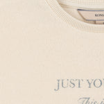 Konges Sløjd A/S JERSEY T-SHIRTS antique white