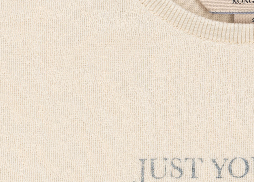 Konges Sløjd A/S JERSEY T-SHIRTS antique white