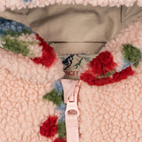 Konges Sløjd A/S Grenouillères avec capuche amarena rose