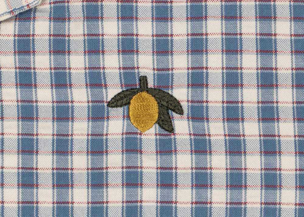 Konges Sløjd A/S WOVEN SHORT SLEEVE SHIRTS captains check