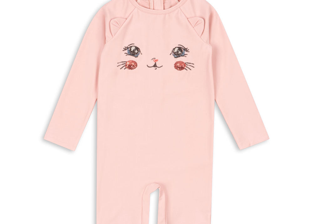 Konges Sløjd A/S UV ONESIES powder pink