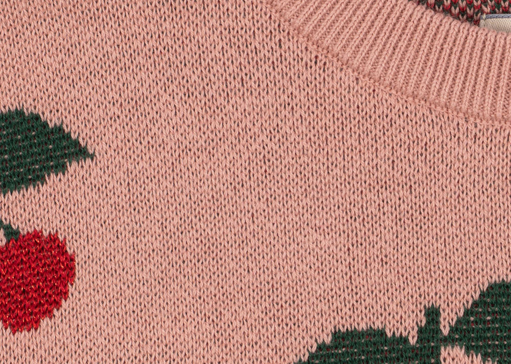 Konges Sløjd A/S KNITTED DRESSES cherry