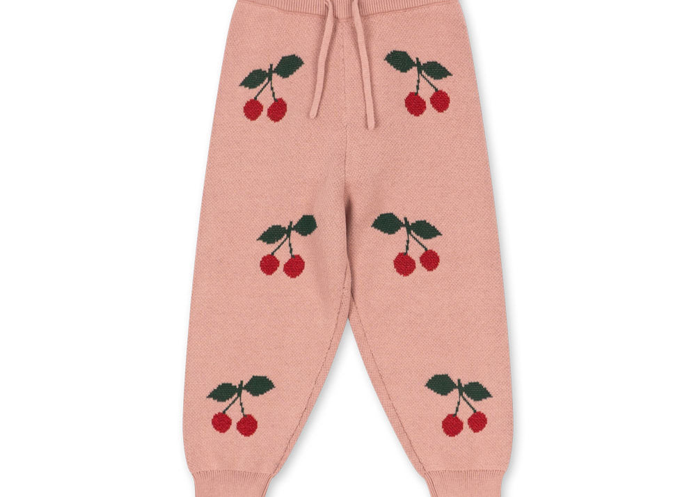 Konges Sløjd A/S Pantalons - Tricot cherry