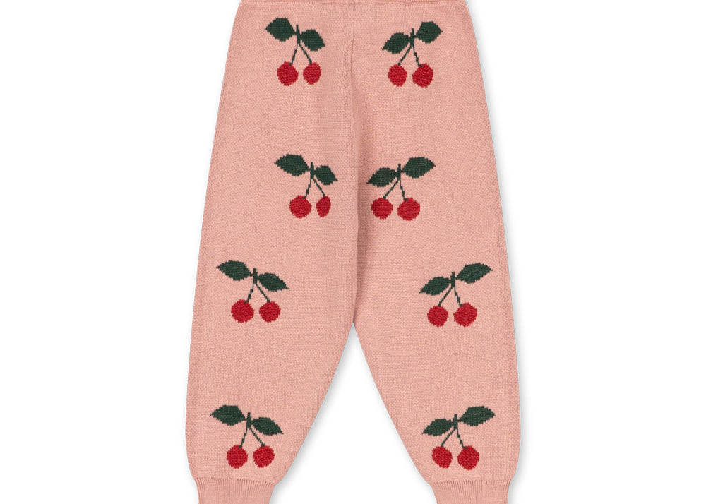 Konges Sløjd A/S Pantalons - Tricot cherry