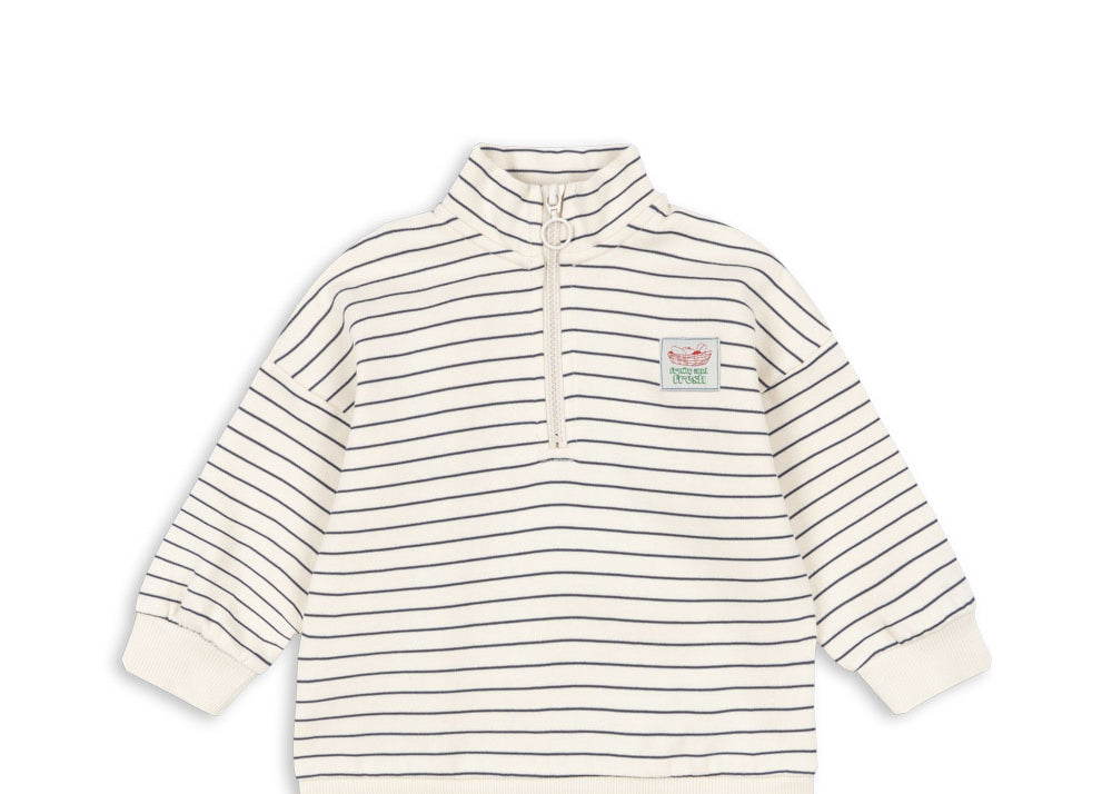 Konges Sløjd A/S JERSEY BLOUSES flintstone stripe