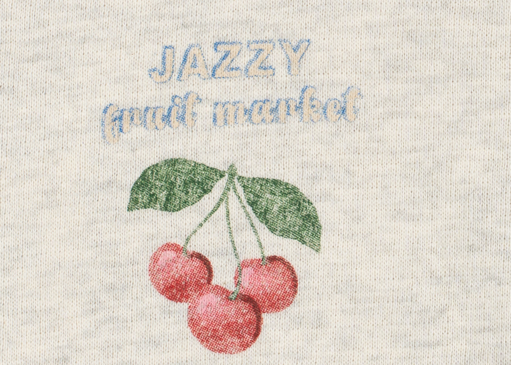 Konges Sløjd A/S JERSEY BLOUSES off white melange