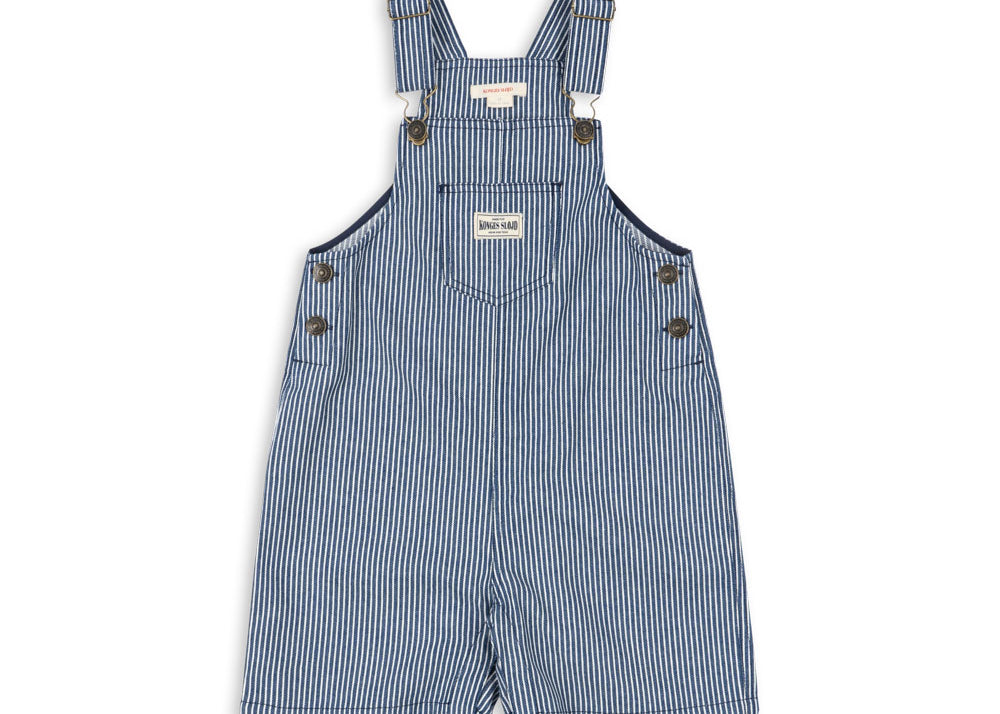 Konges Sløjd A/S Grenouillères et Jumpsuits - Tissé blue stripe