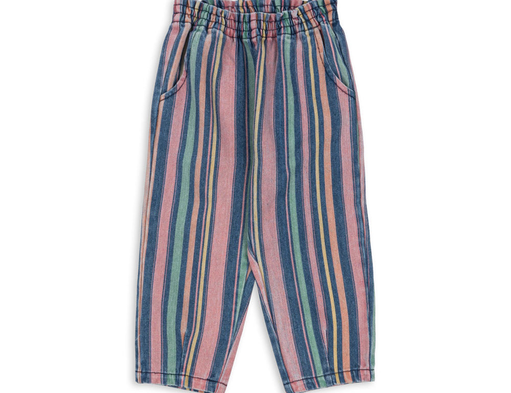 Konges Sløjd A/S WOVEN PANTS miami stripe