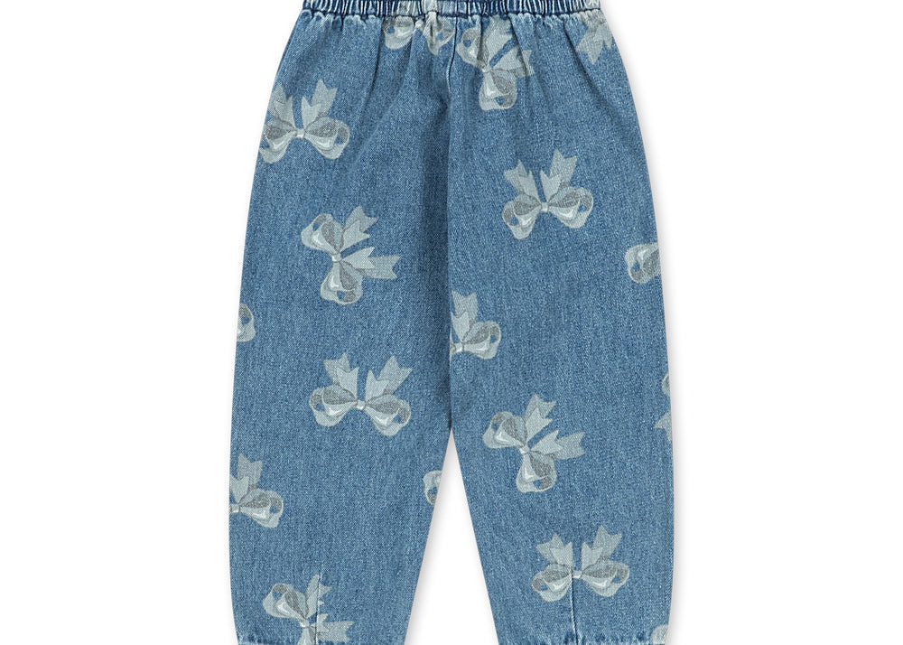Konges Sløjd A/S Pantalon - Tissé bella bow blu