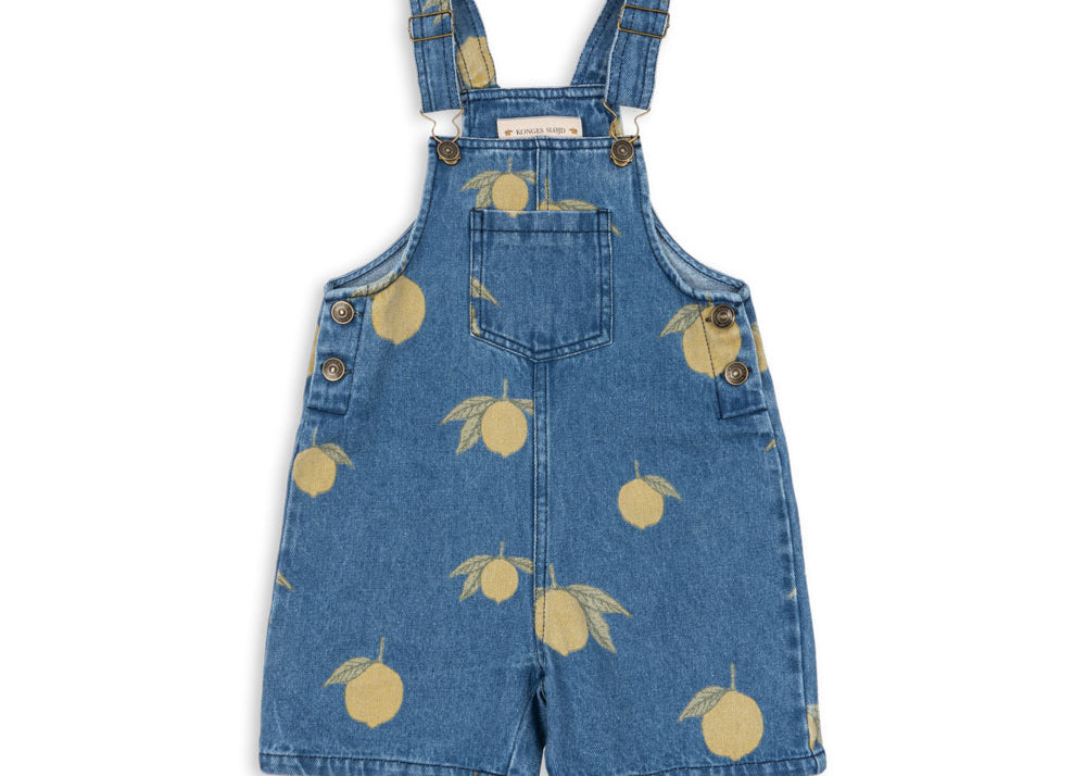 Konges Sløjd A/S Grenouillères et Jumpsuits - Tissé lemon denim