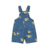 Konges Sløjd A/S Grenouillères et Jumpsuits - Tissé lemon denim