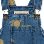 Konges Sløjd A/S Grenouillères et Jumpsuits - Tissé lemon denim