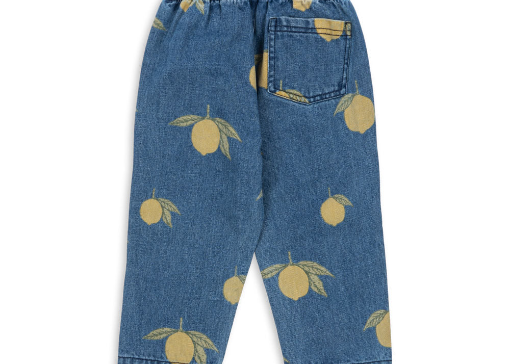 Konges Sløjd A/S Pantalon - Tissé lemon denim